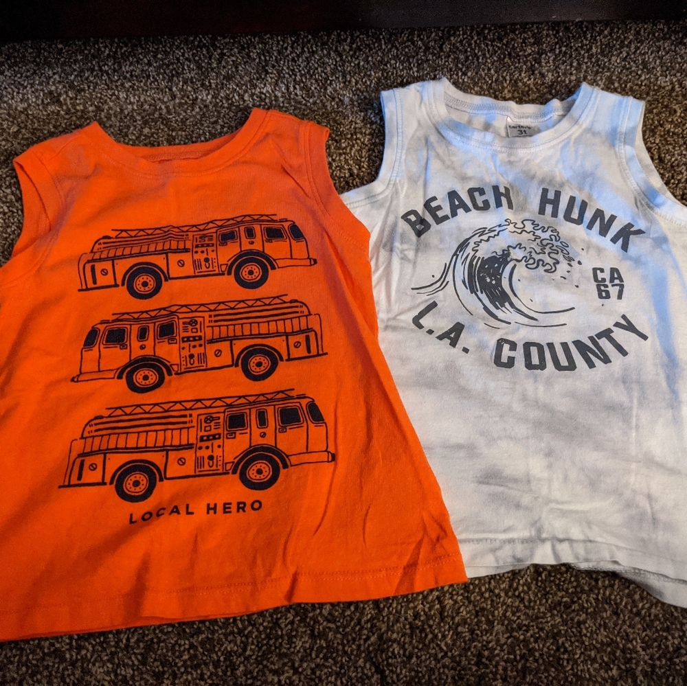 Lot of two 3T tank tops
